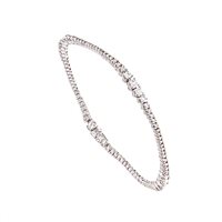 Bracelet Golay Woman Grace in White Gold Diamante BAB1851 2.22 G SI